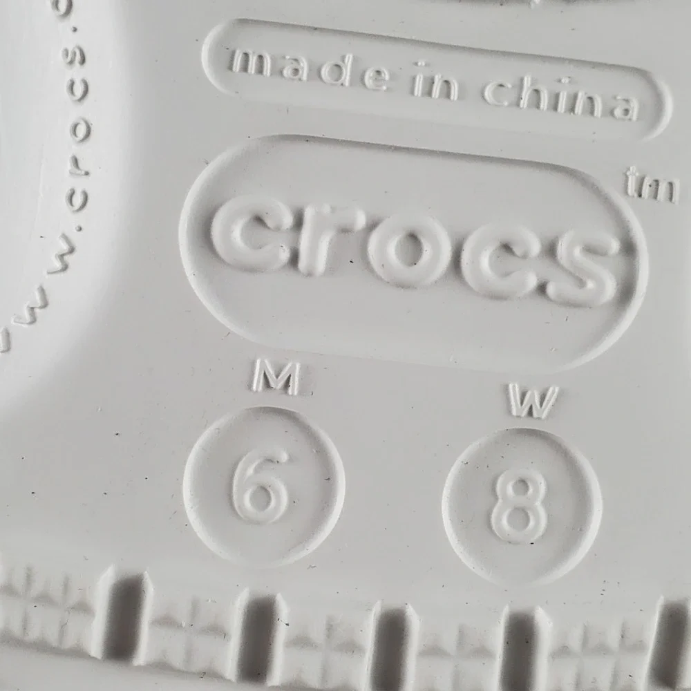 Crocs NBA Miami Heat Classic Clogs Womens Sz 8 Sandals Black Slingback Round Toe